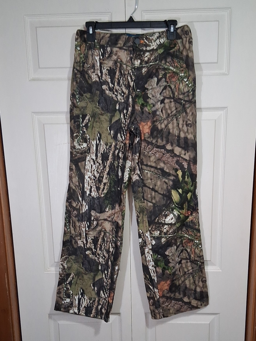 Field & Stream Camouflage Cargo Pants - Green Brown - XL Youth